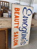 Plastic Sign 5 ft x 30 inches