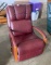 Lazy Boy Slim Rocker/Recliner - maroon