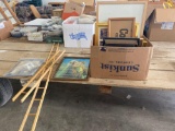 Picture frames, decorative ladder, picture, frame misc.