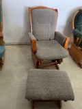 Rocking chair with foot rest