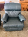 Lazy Boy Rocker/Recliner - forest green