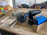 Office supplies, paper shredder