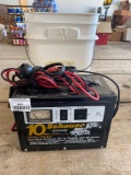 Battery charger/bucket