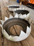 Tire planters