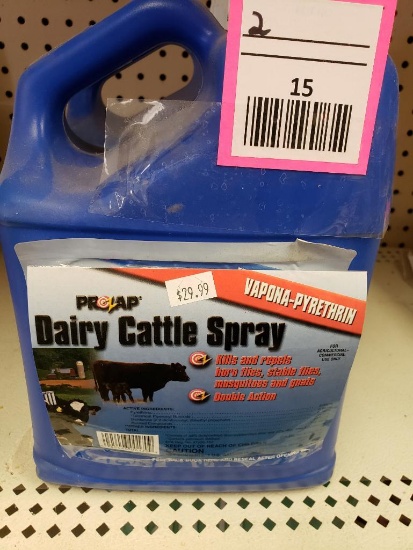 Qty 2 - Dairy Cattle spray. New.