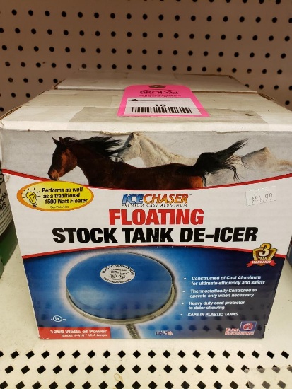 Qty 2 - Stock tank de-icer. New in box.