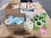 Assorted Tape Including 3M Scotch 401+, ShurTape and Intertape