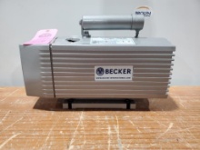 Becker VT4.10 vacuum pump.