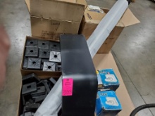 Assorted RV parts. Slide Glide 9337, Reese Lunette Eye Plates and Black Molded Slide-Out Pads
