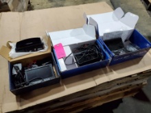Lot of ECCO M7000B Vehicle Monitor, Y27 Wireless Reverse Camera Monitor Kit and Yakry Monitors