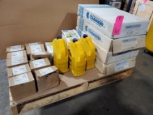 Lot of Commander BC24125DS Load Centers, Irwin Strait-Line Chalk, Arlington NM94 and Southwire 954