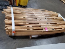 Pallet of rafters.