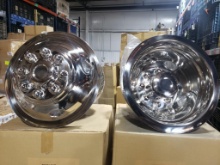 Qty 3 sets - Topline C42-1600 Stainless Steel Wheel Simulators.