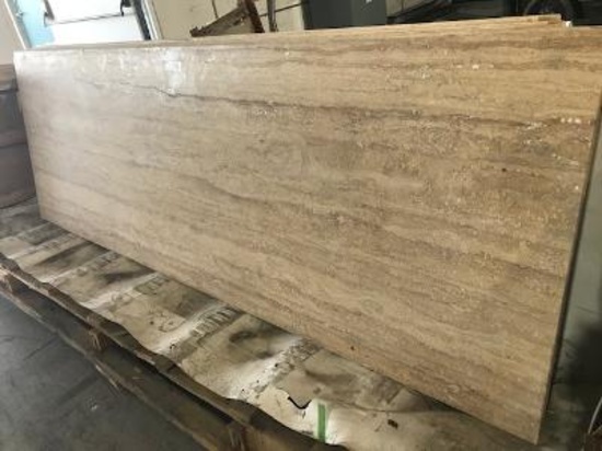 Veincut Travertine Countertop