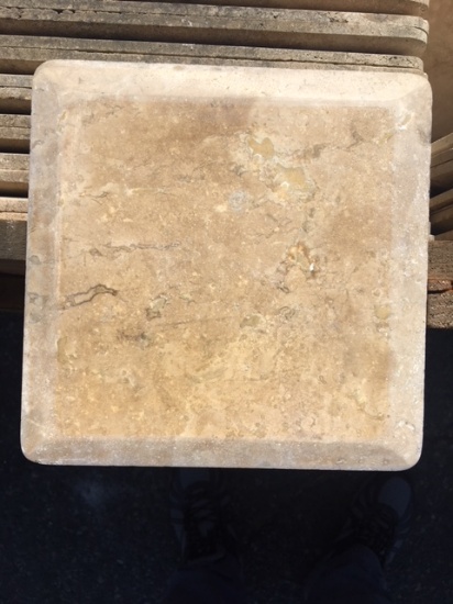 Walnut Travertine - 16"x16"