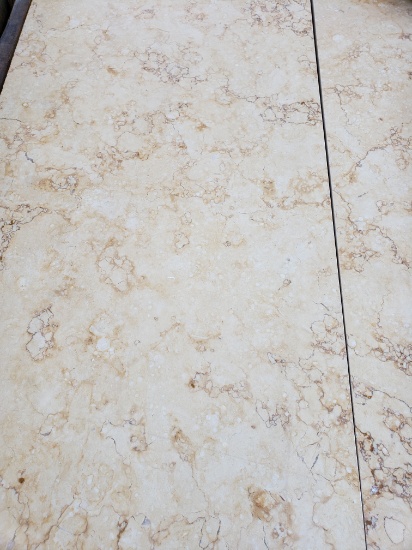 Jerusalem Gold Brushed Limestone - 12"x24"