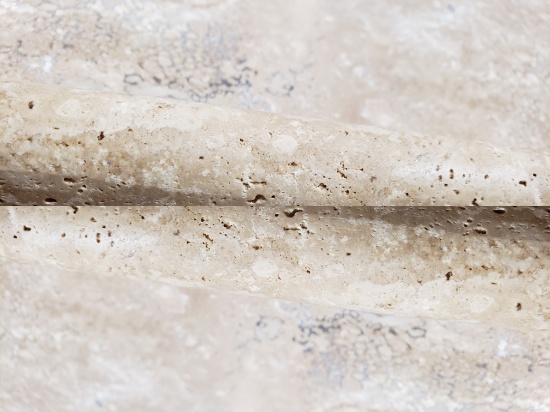 3/4x12" Latte Travertine Cane Liner