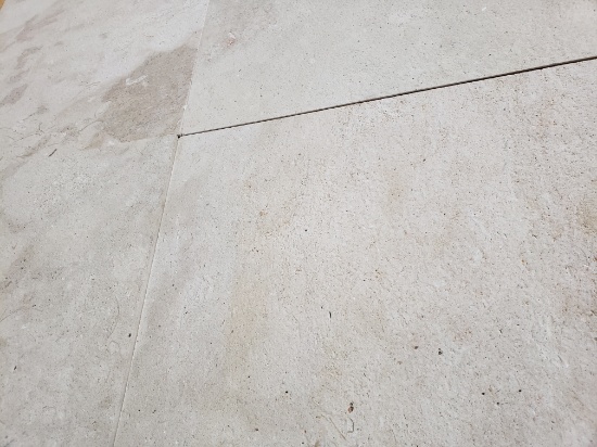 Indian Lava Brushed Limestone -  16"x16"