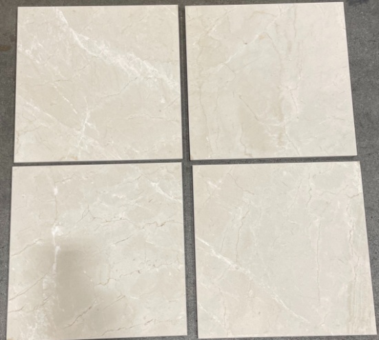 HONED CREMO MARFIL MARBLE 12X12