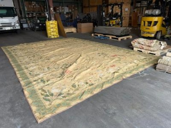 Fresco Needlepoint Rug NN19401 100% Wool