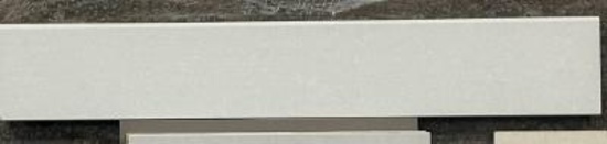 Eleganza - Chromium - White - Matte - Bullnose -Bullnose Porcelain Tile