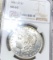 1881-O Morgan Silver Dollar NGC - MS63