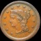 1851 Braided Hair Large Cent ABOUT UNCIRCULATED