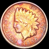 1896 Indian Head Penny LIGHTLY CIRCULATED