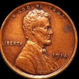 1914 Lincoln Wheat Penny CLOSELY UNCIRCULATED