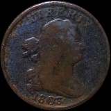 1803 Draped Bust Half Cent CIRCULATED