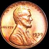 1939-D Lincoln Wheat Penny UNCIRCULATED