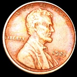 1921-S Lincoln Wheat Penny LIGHTLY CIRCULATED