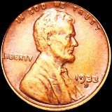 1933-D Lincoln Wheat Penny NEARLY UNCIRCULATED