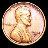 1934-D Lincoln Wheat Penny CLOSELY UNCIRCULATED