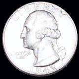1942 Washington Silver Quarter UNCIRCULATED