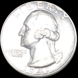 1941 Washington Quarter NEARLY UNCIRCULATED