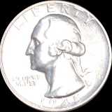 1945-S Washington Silver Quarter UNCIRCULATED