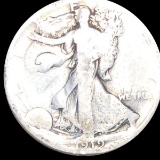 1919-D Walking Half Dollar NICELY CIRCULATED