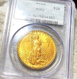 1927 $20 Gold Double Eagle PCGS - MS62