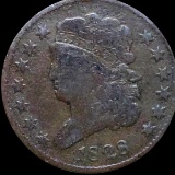 1828 Classic Head Half Cent NICELY CIRCULATED