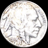 1919-D Buffalo Head Nickel NICELY CIRCULATED