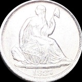 1837 Seated Half Dime UNCIRCULATED