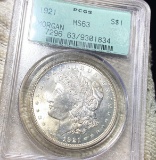 1921 Morgan Silver Dollar PCGS - MS63