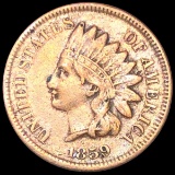 1859 Indian Head Penny LIGHTLY CIRCULATED