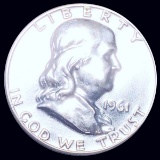 1961 Franklin Half Dollar PROOF UNCIRCULATED