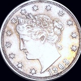 1903 Liberty Victory Nickel LIGHTLY CIRCULATED