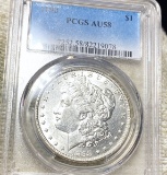 1898 Morgan Silver Dollar PCGS - AU58