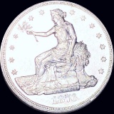 1876-S Silver Trade Dollar UNCIRCULATED