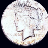 1927-S Silver Peace Dollar ABOUT UNCIRCULATED