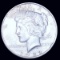 1922-D Silver Peace Dollar ABOUT UNCIRCULATED